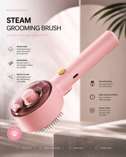 PETSESORIES™ Steam Grooming Brush